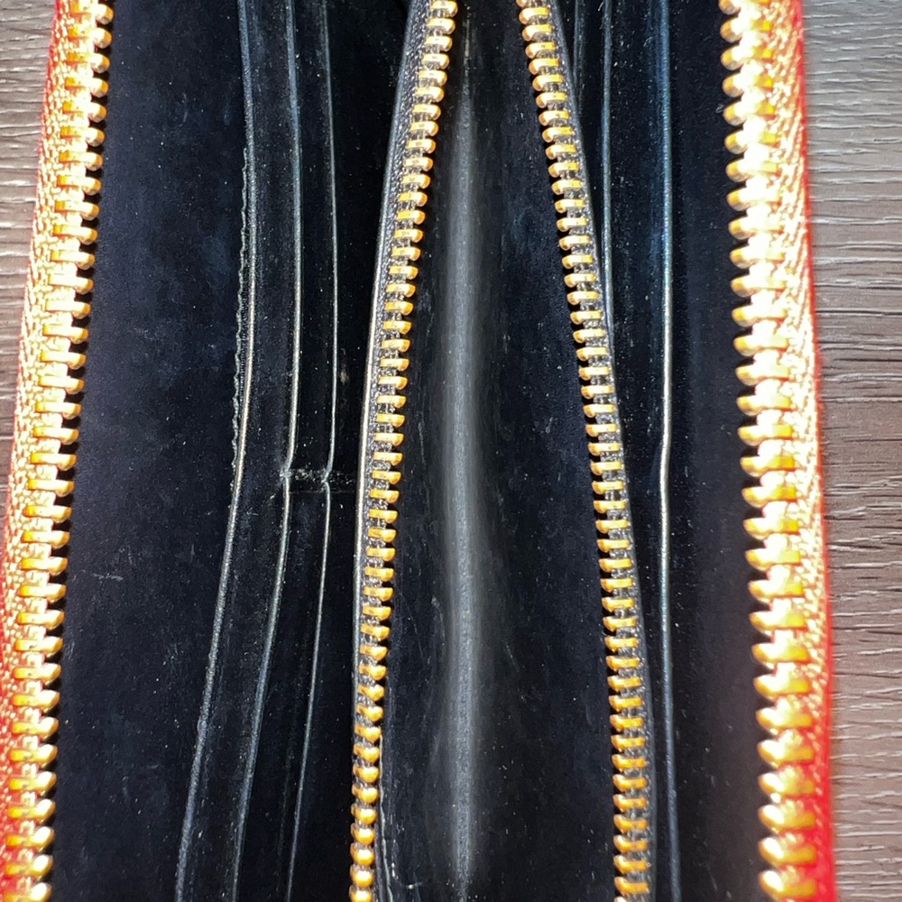 Red Loewe Long Wallet - Picture 12 of 14